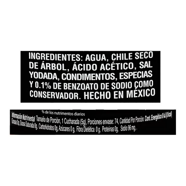 Salsa Valentina Etiq. Negra 370 ml. – Bild 2