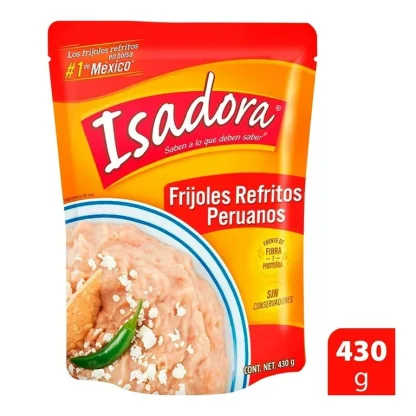 Frijoles Peruanos Refritos Isadora 430 gr.