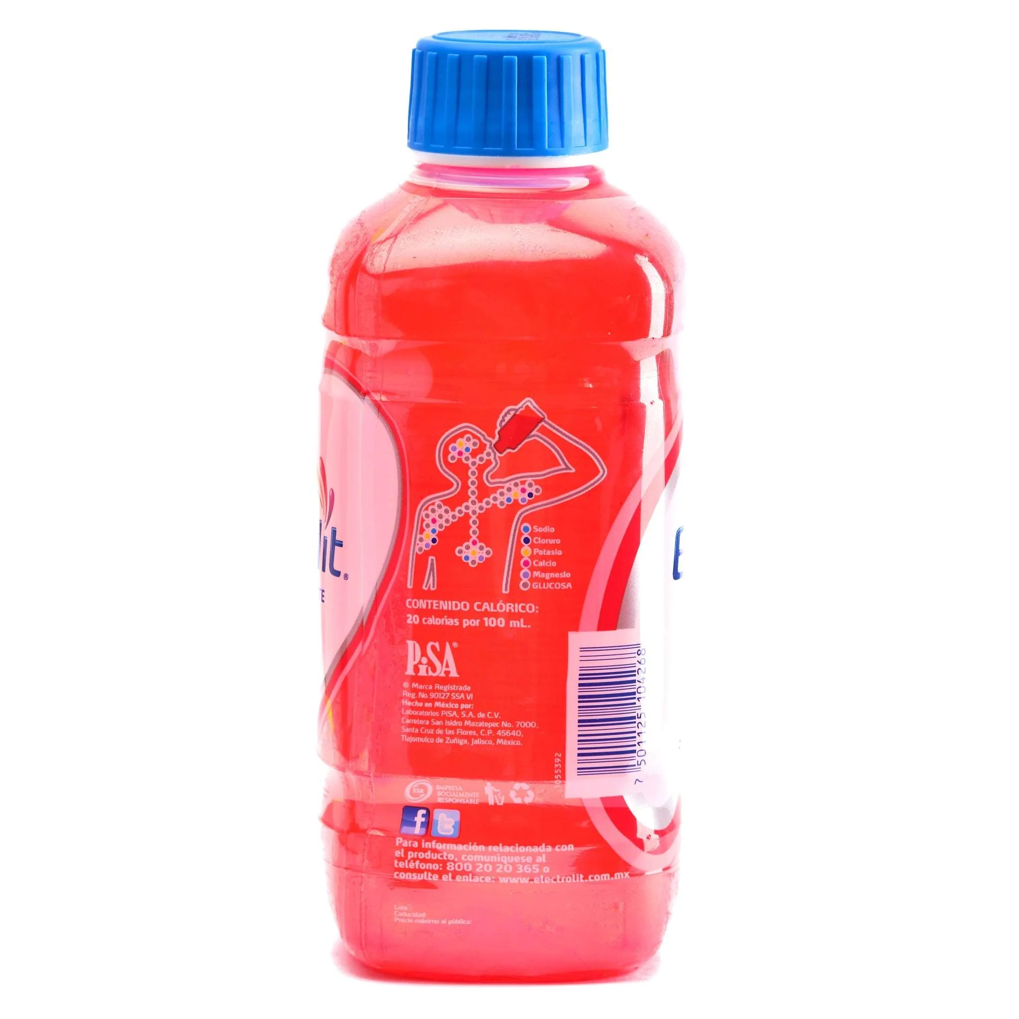 Electrolit Hydration Beverage Strawberry Flavour 625ml - Image 2