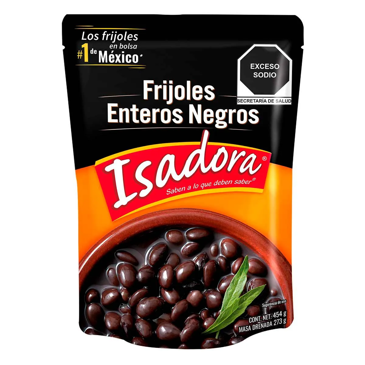 Frijol Negro Entero Isadora Pouch 454 gr