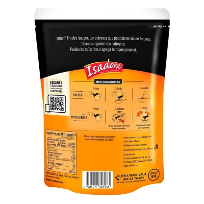 Frijol Negro Entero Isadora Pouch 454 gr - Image 2