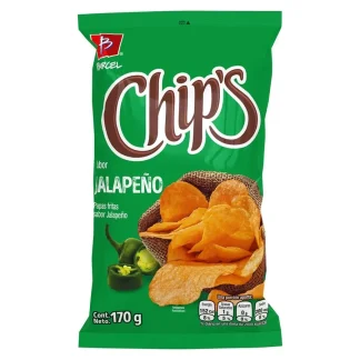 Chips Jalapeño 170 gr. Barcel
