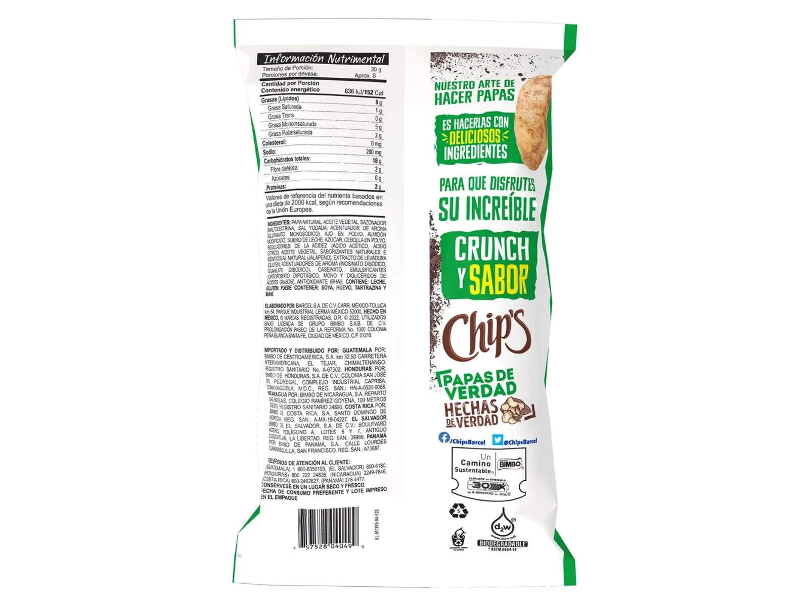 Chips Jalapeño 170 gr. Barcel - Image 6