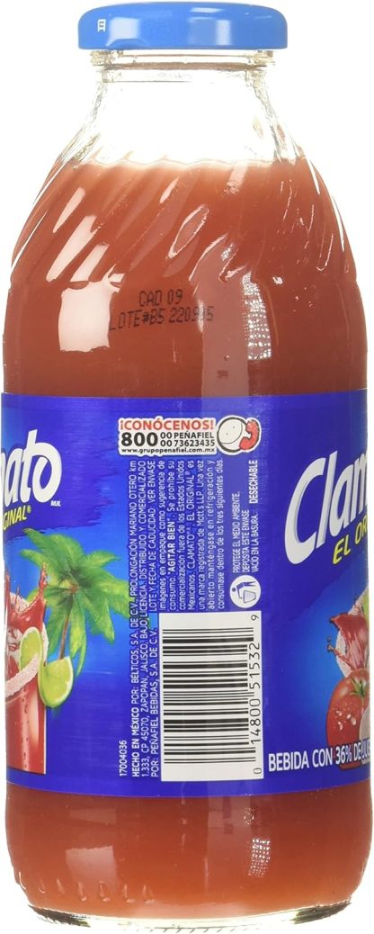Clamato Original 473 ml. - Image 2