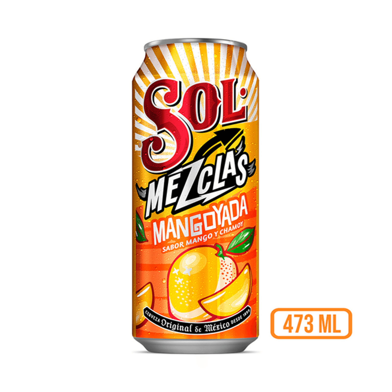 Cerveza Sol lata mangoyada