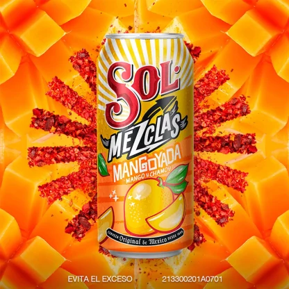 Cerveza Sol lata mangoyada - Image 3