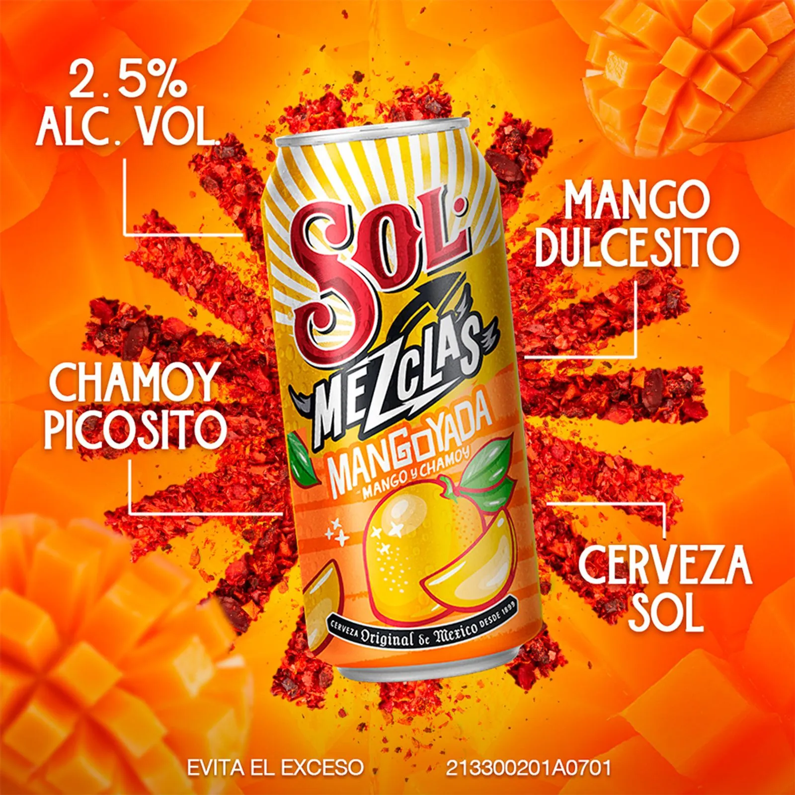 Cerveza Sol lata mangoyada - Image 4