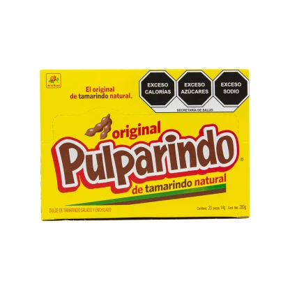 Dulce de Tamarindo Pulparindo Clasico 20 pz./14 gr. (280 gr.) – Bild 2