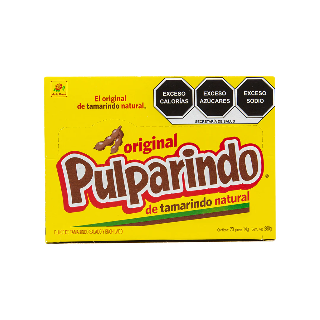 Dulce de Tamarindo Pulparindo Clasico 20 pz./14 gr. (280 gr.) – Bild 2
