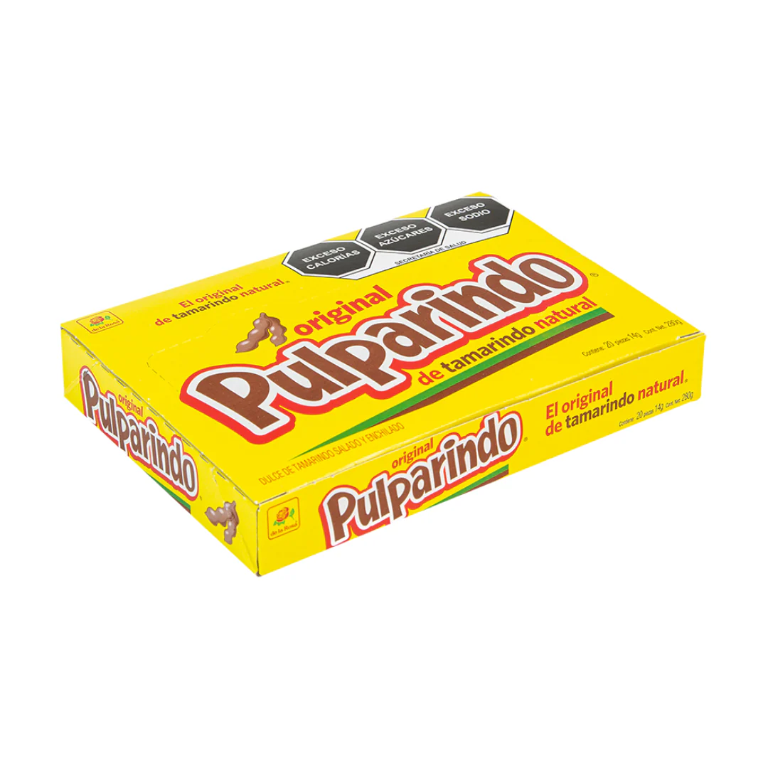Dulce de Tamarindo Pulparindo Clasico 20 pz./14 gr. (280 gr.) – Bild 3