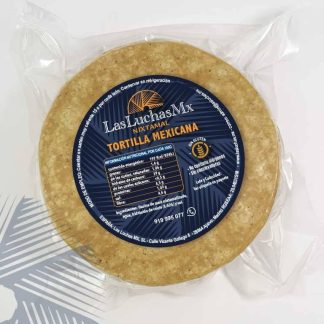 Tortilla de Maíz Amarillo Nixtamalizada Las Luchas MX - 500 gr.